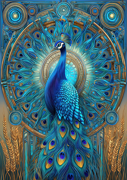 Peacock Mandalas 