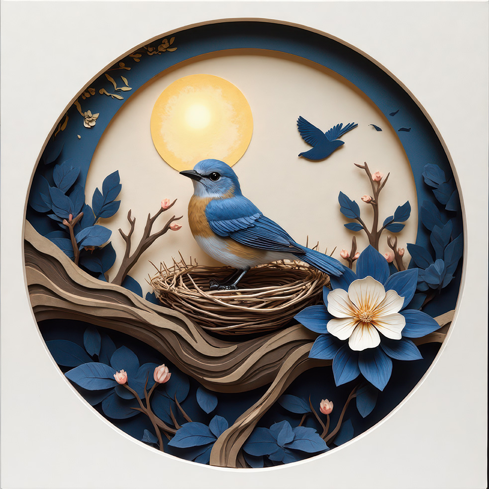 Sky Whispers Bluebird Set