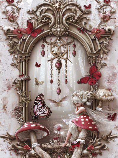 Fairy on the Fly Agaric