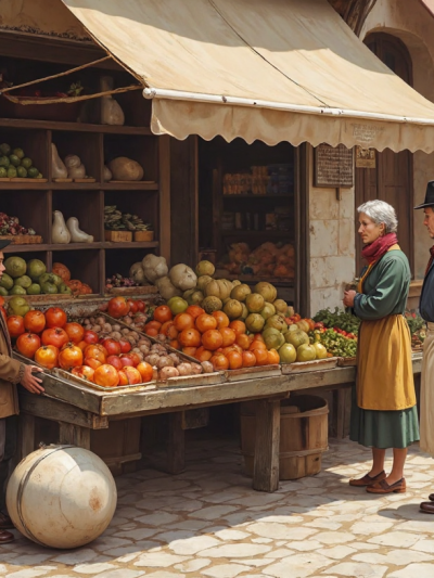 Harvest Stall Charm