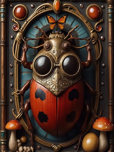 Jewel Topped Insect Icon