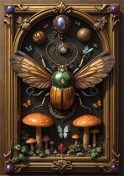 Bronze Ascension Beetle